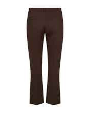 Load image into Gallery viewer, FREEQUENT BROEK ISADORA BOOTCUT FULL LENGTH FLARED LEGS coffee bean
