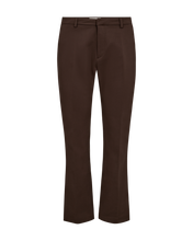Load image into Gallery viewer, FREEQUENT BROEK ISADORA BOOTCUT FULL LENGTH FLARED LEGS coffee bean
