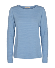 Afbeelding in Gallery-weergave laden, FREEQUENT SHIRT DODO DOT PATTERN L/S chambray blue
