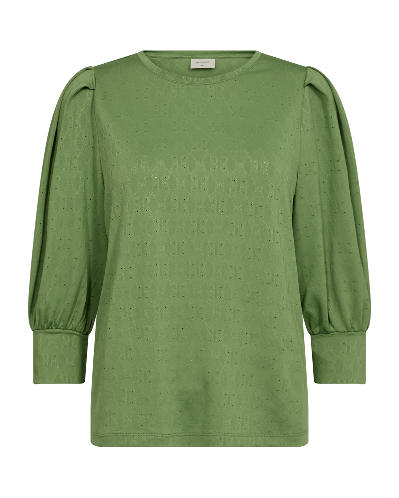 FREEQUENT SHIRT BLOND piquant green