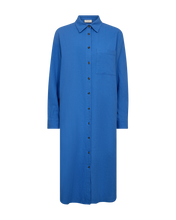 Load image into Gallery viewer, FREEQUENT SHIRT DRESS LAVA nebulas blue
