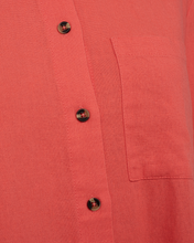 Load image into Gallery viewer, FREEQUENT BLOUSE LAVA WITH POCKET hot coral
