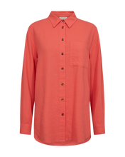 Load image into Gallery viewer, FREEQUENT BLOUSE LAVA WITH POCKET hot coral
