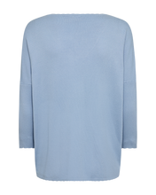 Afbeelding in Gallery-weergave laden, FREEQUENT PULLOVER JONE SCALLOP EDGE chambray blue
