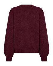 Load image into Gallery viewer, FREEQUENT VEST LOUISA HEART BUTTON port royal melange
