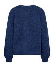 Afbeelding in Gallery-weergave laden, FREEQUENT VEST LOUISA HEART BUTTON vintage indigo melange
