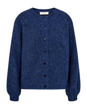 Afbeelding in Gallery-weergave laden, FREEQUENT VEST LOUISA HEART BUTTON vintage indigo melange
