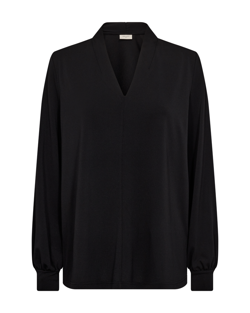 FREEQUENT BLOUSE YRSA black