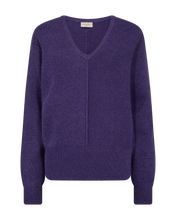 Load image into Gallery viewer, FREEQUENT PULLOVER CLAURA heliotrope melange
