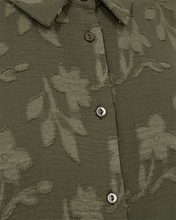 Afbeelding in Gallery-weergave laden, FREEQUENT BLOUSE SANDO deep lichen green
