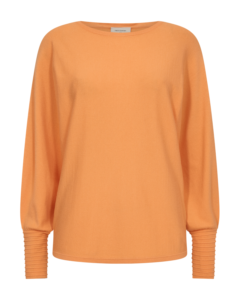 FREEQUENT PULLOVER FLOW tangerine