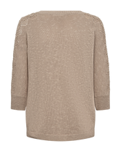 Load image into Gallery viewer, FREEQUENT PULLOVER MUST SLUB YARN taupe
