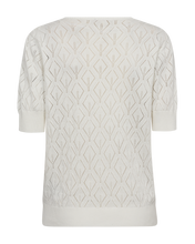 Afbeelding in Gallery-weergave laden, FREEQUENT PULLOVER DODO WAFFLE PATTERN V-NECK off white
