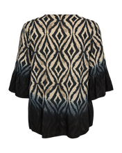 Afbeelding in Gallery-weergave laden, FREEQUENT BLOUSE TAMY black w. moonbeam
