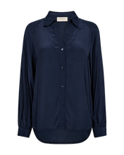 Load image into Gallery viewer, FGREEQUENT BLOUSE MADDE BIG SHIRT navy blazer
