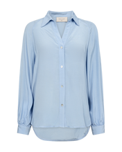 Load image into Gallery viewer, FREEQUENT BLOUSE MADDE BIG SHIRT chambray blue
