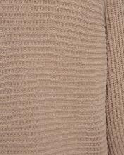 Afbeelding in Gallery-weergave laden, FREEQUENT VEST COTLA FISHERMAN STITCH simply taupe melange
