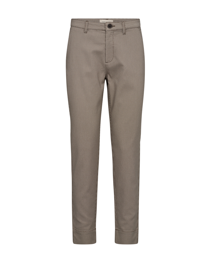 FREEQUENT ANKLE SLIT SIDESEAM BROEK REX morel w. moonbeam