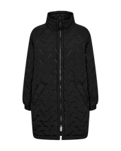 Load image into Gallery viewer, FREEQUENT JACKET CROWN QUILT black
