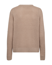 Load image into Gallery viewer, FREEQUENT PULLOVER COX WOOL EMBR. simply taupe w. black
