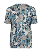 Load image into Gallery viewer, FREEQUENT SHIRT LYRA moonbeam w. dusty turquiose
