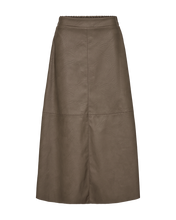 Afbeelding in Gallery-weergave laden, FREEQUENT ROK HARLEY FAUX LEATHER SKIRT morel
