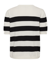 Afbeelding in Gallery-weergave laden, FREEQUENT PULLOVER PIXIE BOLD STRIPE star off white w. black
