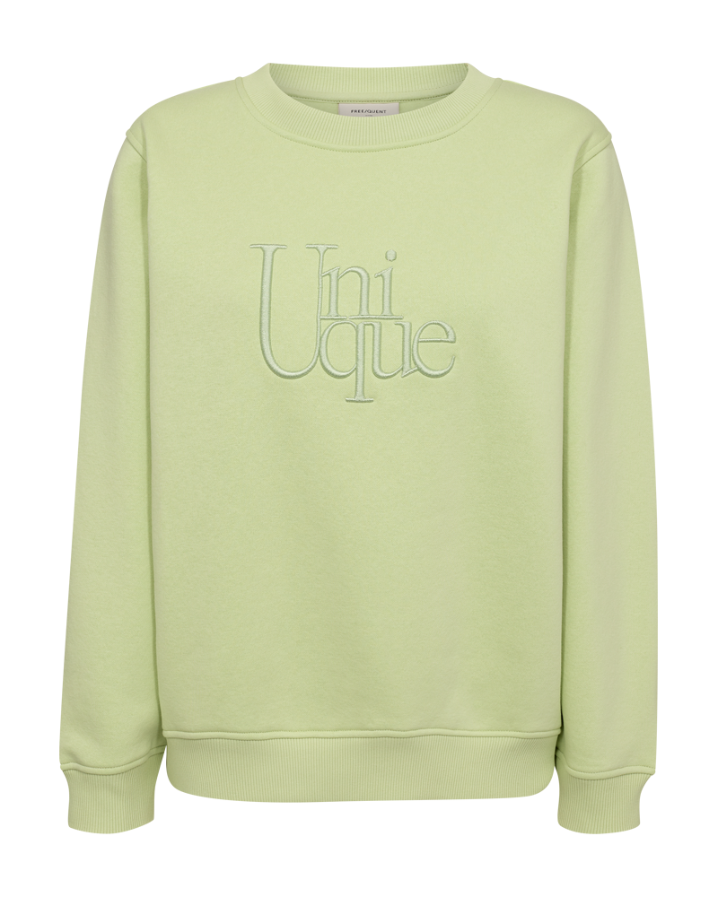 FREEQUENT PULLOVER PROSIT FRENCH TERRY shadow lime