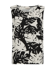 Afbeelding in Gallery-weergave laden, FREEQUENT TOP LAVISCO ALL OVER PRINT moonbeam w. black
