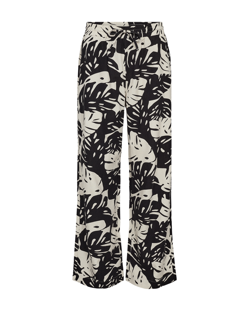 FREEQUENT BROEK LAVISCO ALL OVER PRINT moonbeam w. black