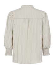 Load image into Gallery viewer, FREEQUENT BLOUSE GRSVALSE WITH SMOCK CUFF moonbeam
