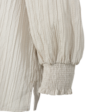 Load image into Gallery viewer, FREEQUENT BLOUSE GRSVALSE WITH SMOCK CUFF moonbeam
