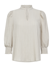 Load image into Gallery viewer, FREEQUENT BLOUSE GRSVALSE WITH SMOCK CUFF moonbeam
