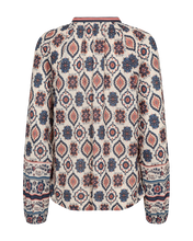 Afbeelding in Gallery-weergave laden, FREEQUENT BLOUSE NOMES STRUCTURED PRINT moonbeam w. baked apple
