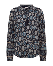Afbeelding in Gallery-weergave laden, FREEQUENT BLOUSE NOMES STRUCTURED PRINT salute w. moonbeam
