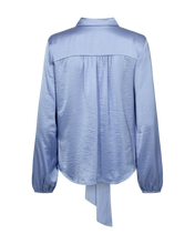 Afbeelding in Gallery-weergave laden, FREEQUENT BLOUSE DOVE SATEEN KNOT DETAIL serenity
