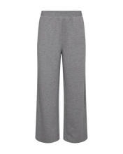 Load image into Gallery viewer, FREEQUENT PANTALON EMBER WIDE LEG FULL LENGTH medium grey mel.
