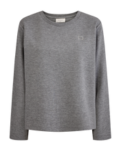 Afbeelding in Gallery-weergave laden, FREEQUENT PULLOVER EMBER MELANGE medium grey mel.
