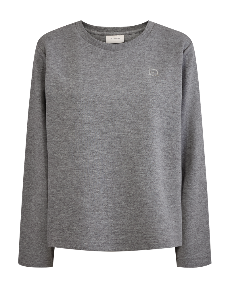 FREEQUENT PULLOVER EMBER MELANGE medium grey mel.
