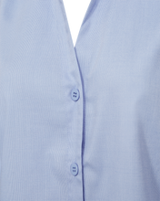 Afbeelding in Gallery-weergave laden, FREEQUENT BLOUSE FLYNN V-NECK chambray blue
