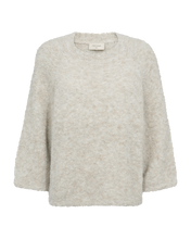 Afbeelding in Gallery-weergave laden, FREEQUENT PULLOVER CHRISTA LOOP YARN MELANGE moonbeam melange
