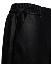Load image into Gallery viewer, FREEQUENT BROEK VEGGY FAUX LEATHER FULL LENGTH black
