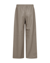 Load image into Gallery viewer, FREEQUENT BROEK VEGGY FAUX LEATHER FULL LENGTH desert taupe
