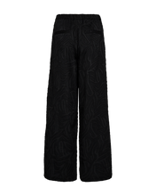 Load image into Gallery viewer, FREEQUENT BROEK MINNA JACQUARD PATTERN black

