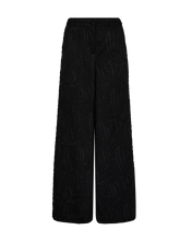 Load image into Gallery viewer, FREEQUENT BROEK MINNA JACQUARD PATTERN black
