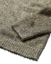 Afbeelding in Gallery-weergave laden, FREEQUENT PULLOVER LAGLIT GLITTER FEATHER YARN moonbeam w. multi col metallic
