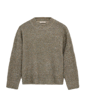 Afbeelding in Gallery-weergave laden, FREEQUENT PULLOVER LAGLIT GLITTER FEATHER YARN moonbeam w. multi col metallic

