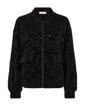 Load image into Gallery viewer, FREEQUENT JACKET GRY VELVET LACE black
