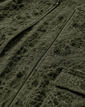 Load image into Gallery viewer, FREEQUENT JACKET GRY VELVET LACE kombu green
