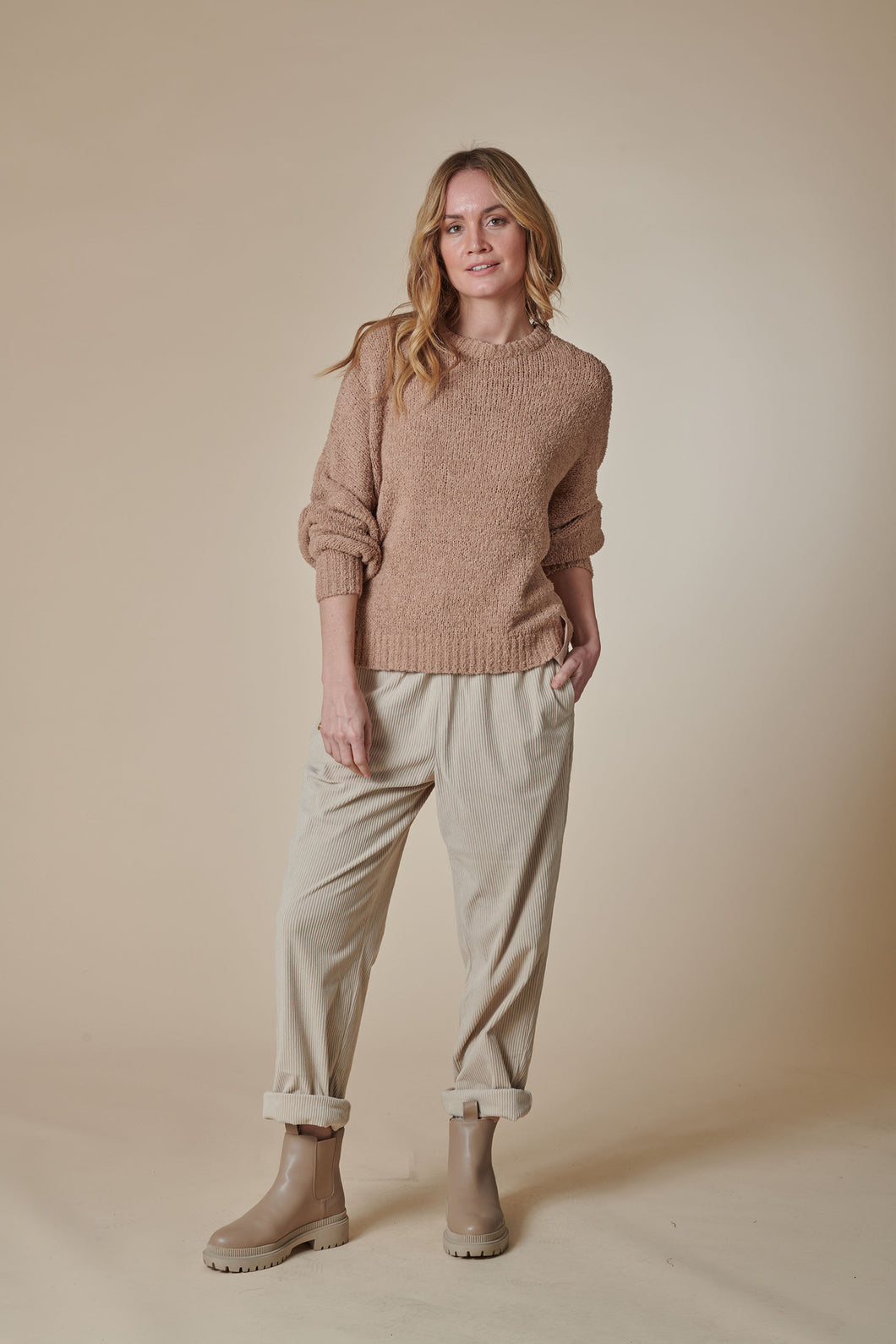 ZHRILL PULLOVER LUANA honey mustard